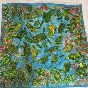 Lush Vibrant Turtle Habitat Knot Wrap